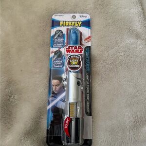 Disney Star Wars Rey Lightsaber Toothbrush - Silver & Blue